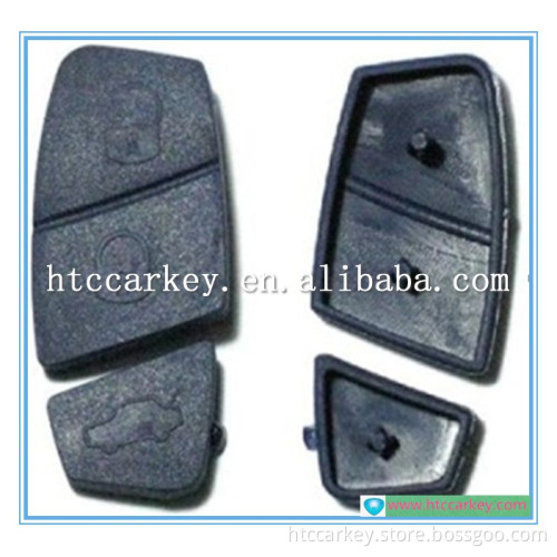 Top best car key case or cover for Fiat 3 Button Black Rubber Pad